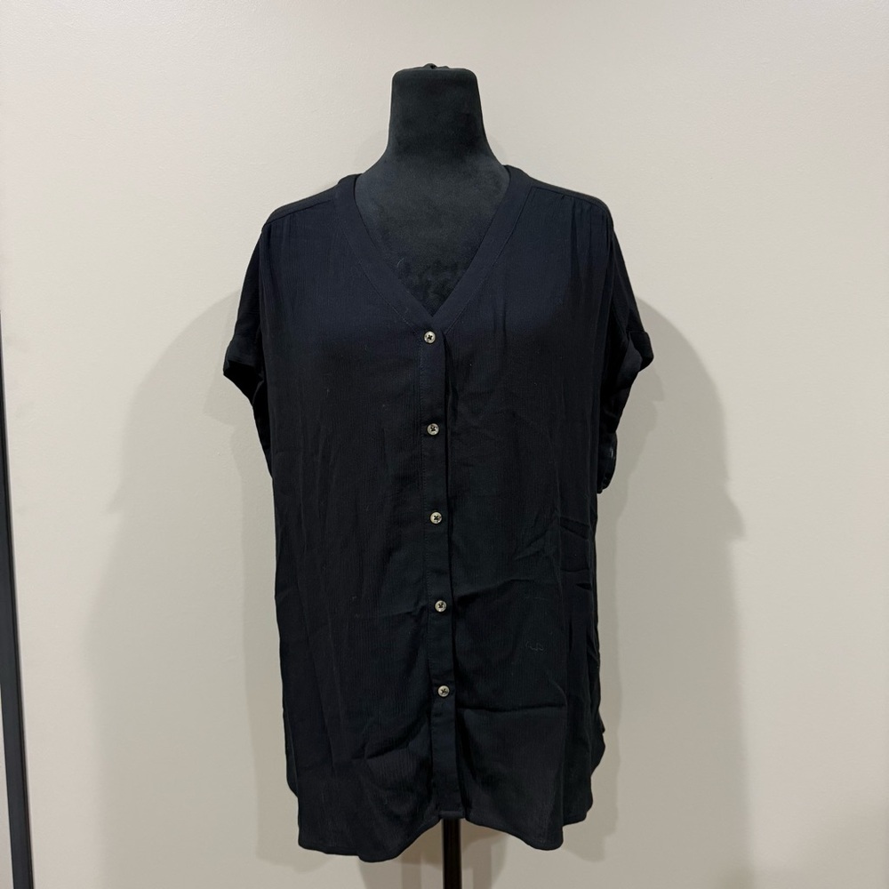 Orvis Black Women's Button-Down Shirt